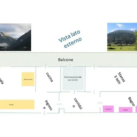 Grande Casa Di Famiglia Apartamento